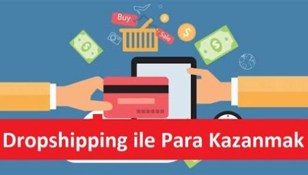 Dropshipping ile E-Ticaret Yaparak Para Kazanma